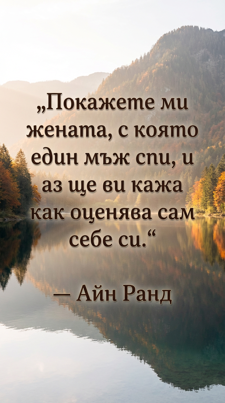 Жената като отражение на мъжката стойност