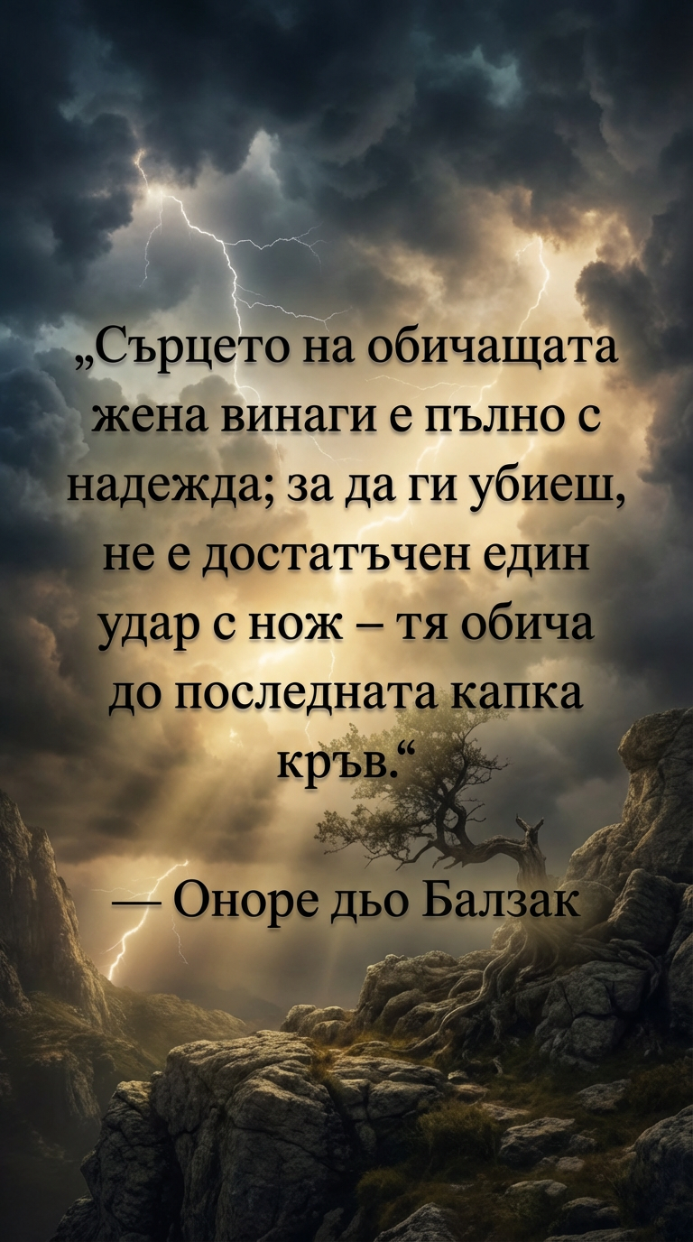 Любовта на жената е безкрайна