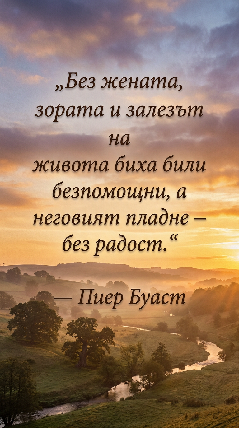 Жената – светлината в живота на мъжа