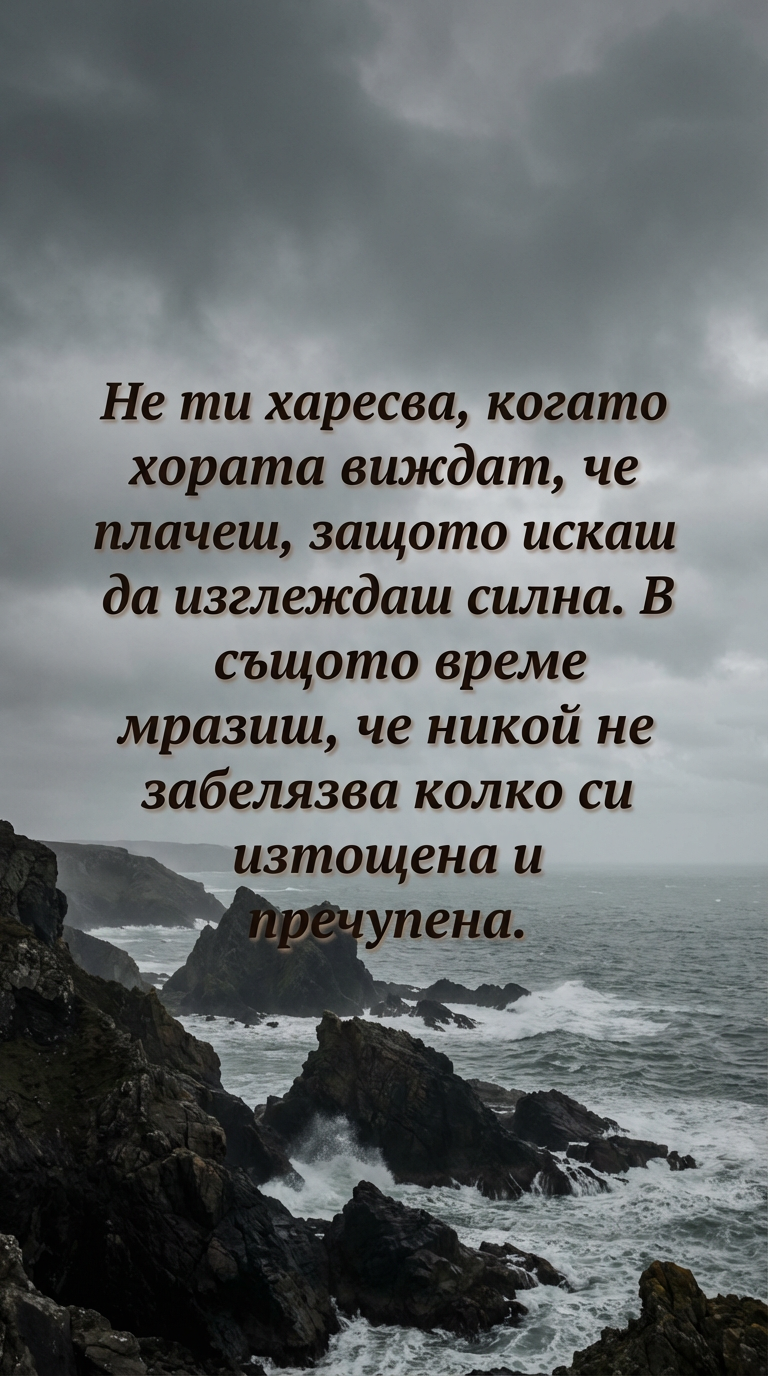 Истината за силната, но пречупена жена