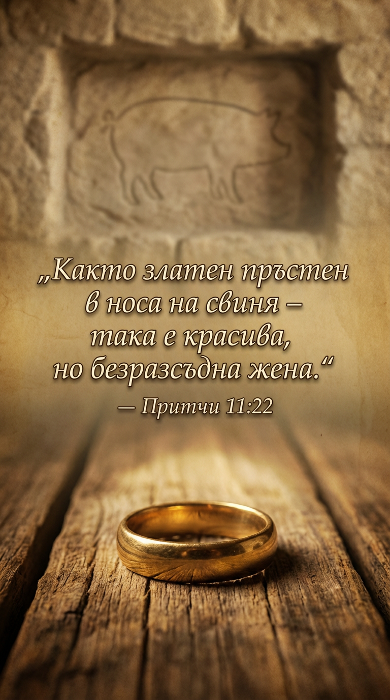 Красотата без мъдрост е без стойност