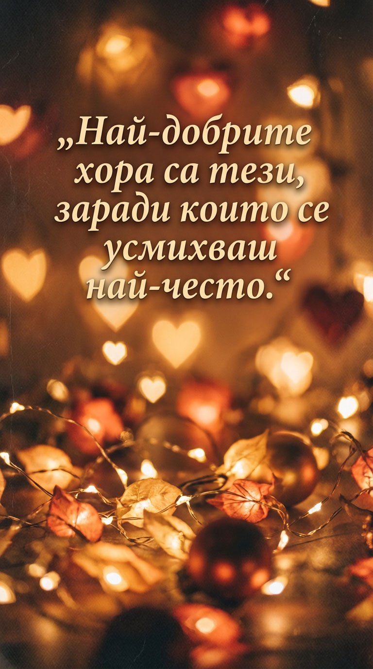 Хората, които ни карат да се усмихваме, са безценни