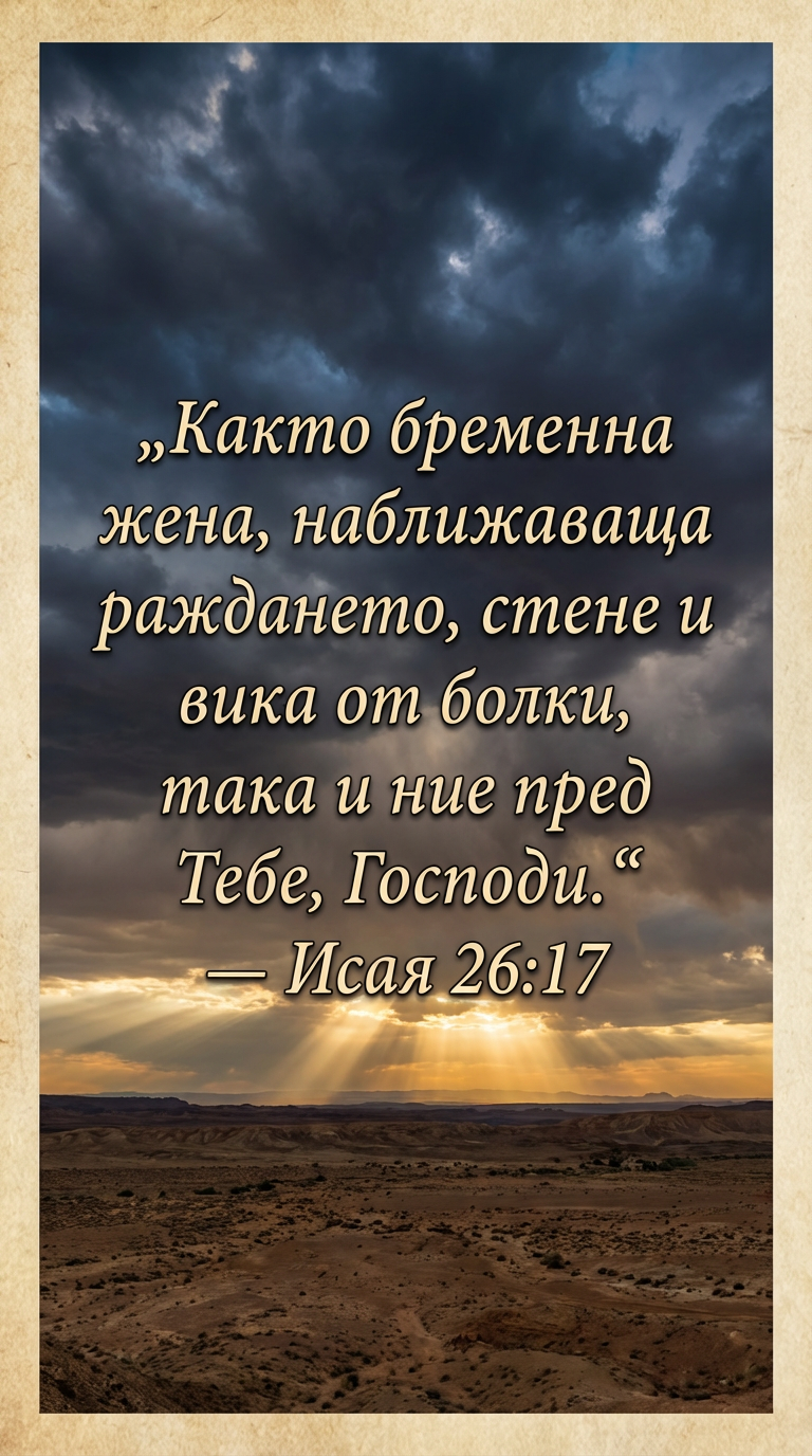 Сравнение на болката с раждането