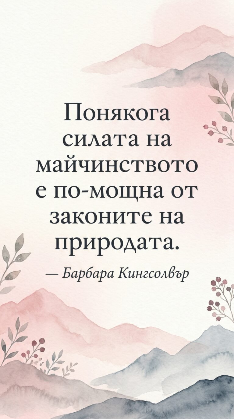 Силата на майчинството над природата
