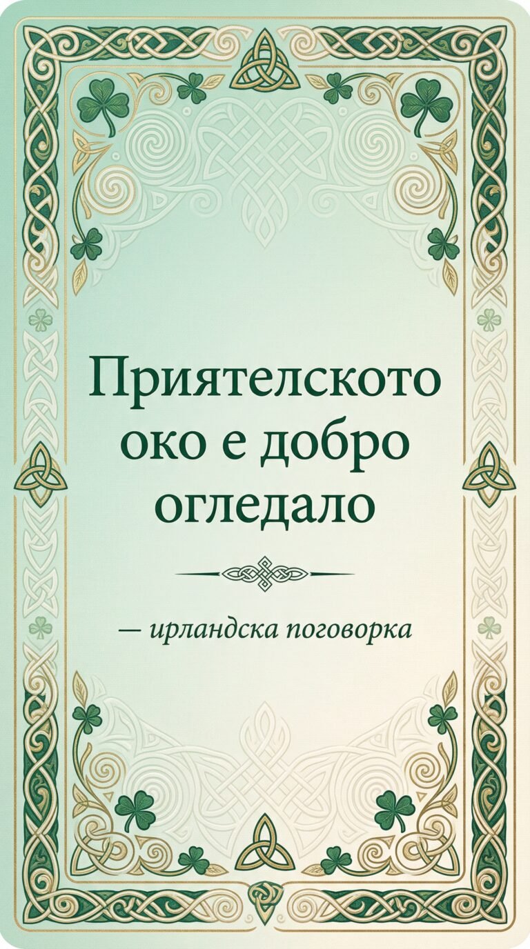 Приятелят като огледало на душата