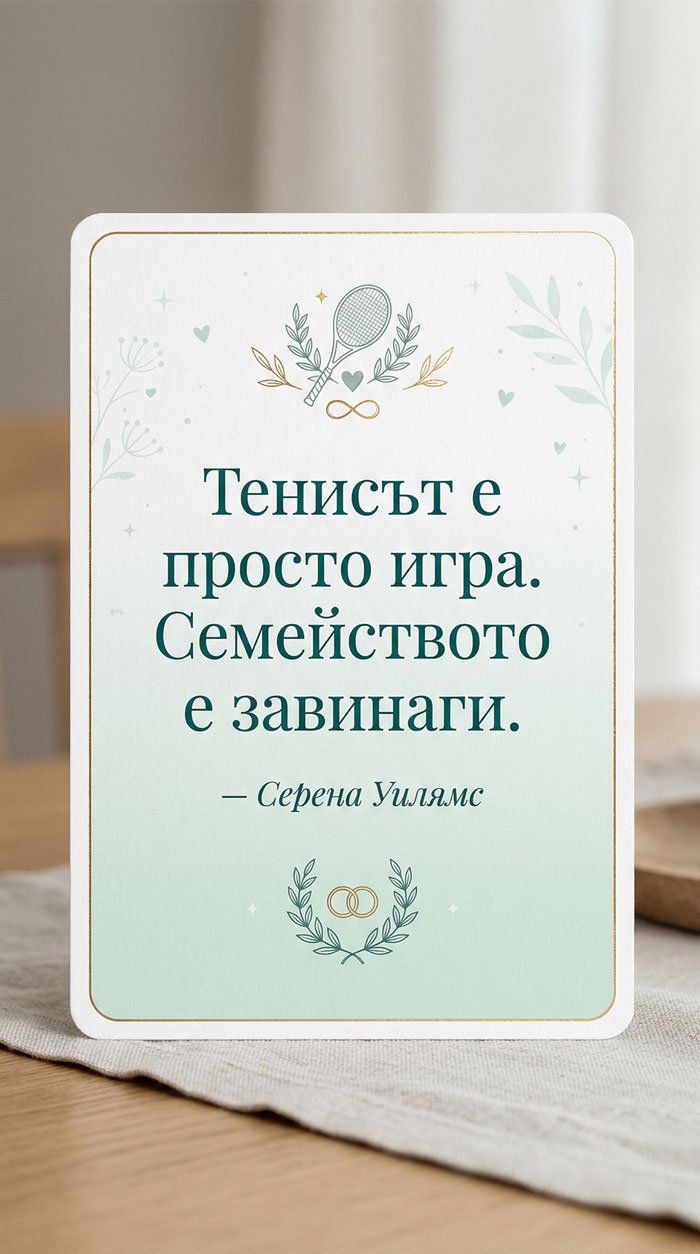 Семейството е по-важно от всичко