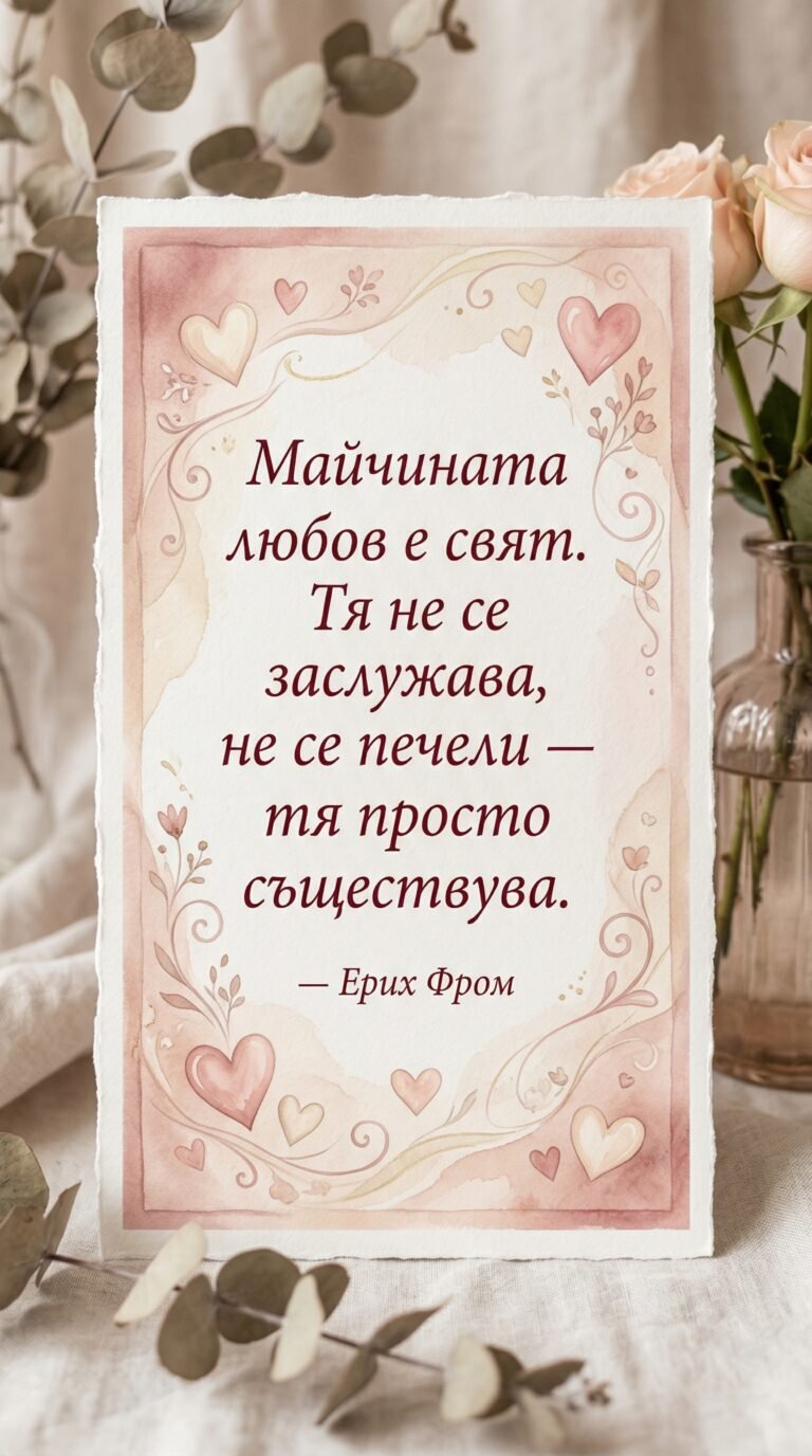 Безусловната майчина любов