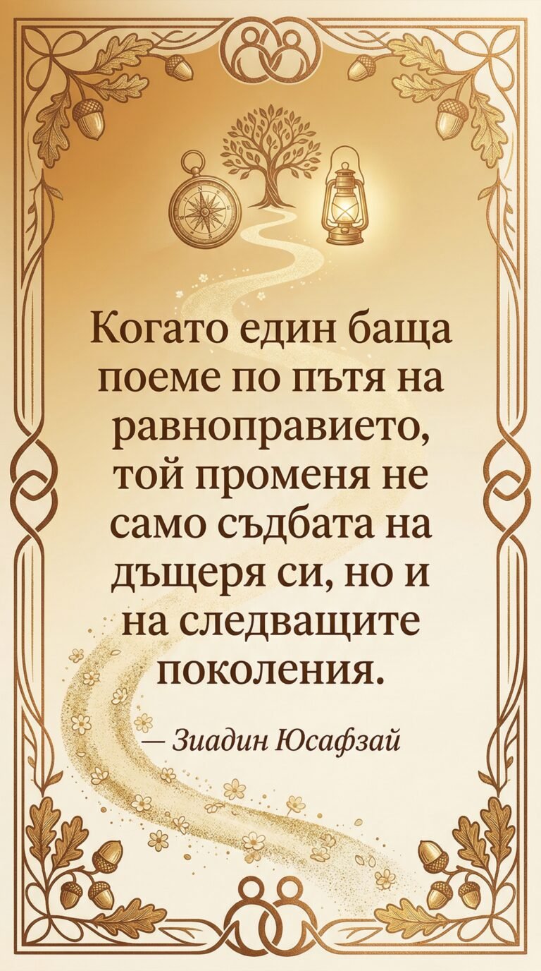 Бащата, който променя бъдещето