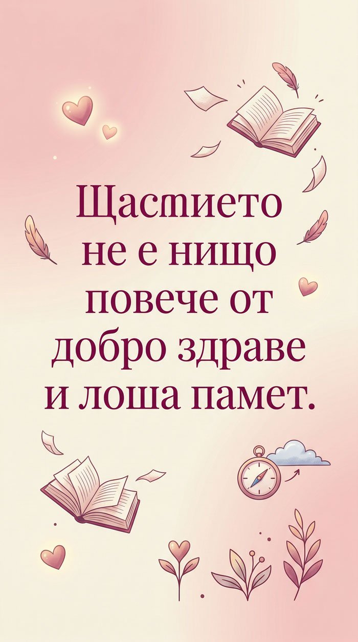 Простата формула на щастието