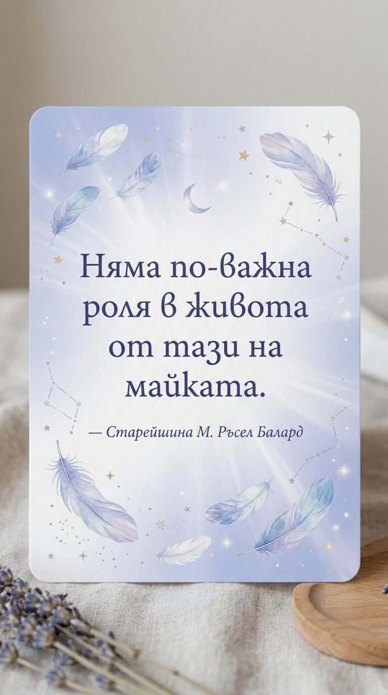 Най-важната роля в живота