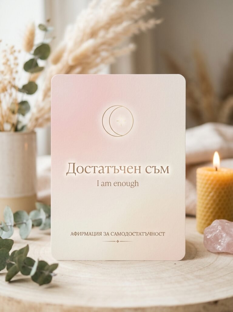 Достатъчен съм