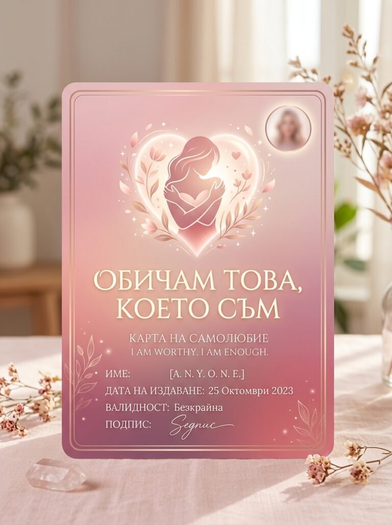 Обичам това, което съм