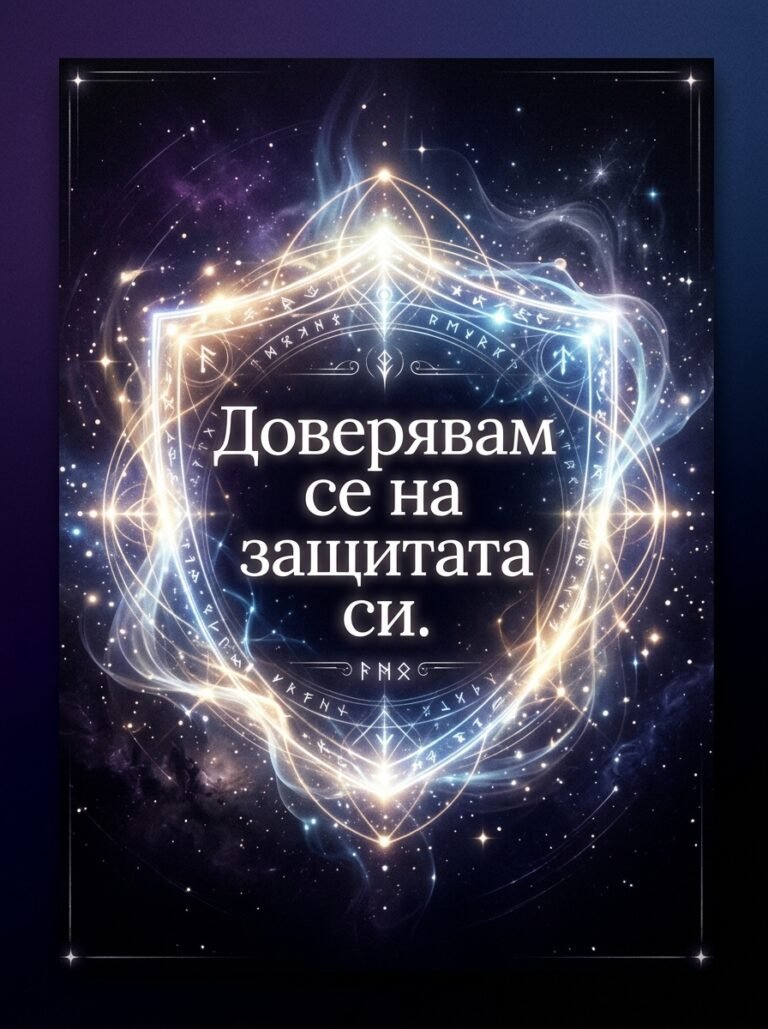 Доверявам се на защитата си