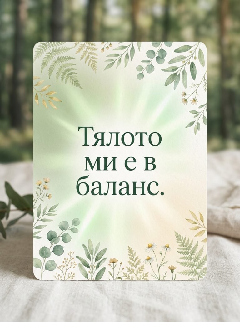 Хармония в тялото