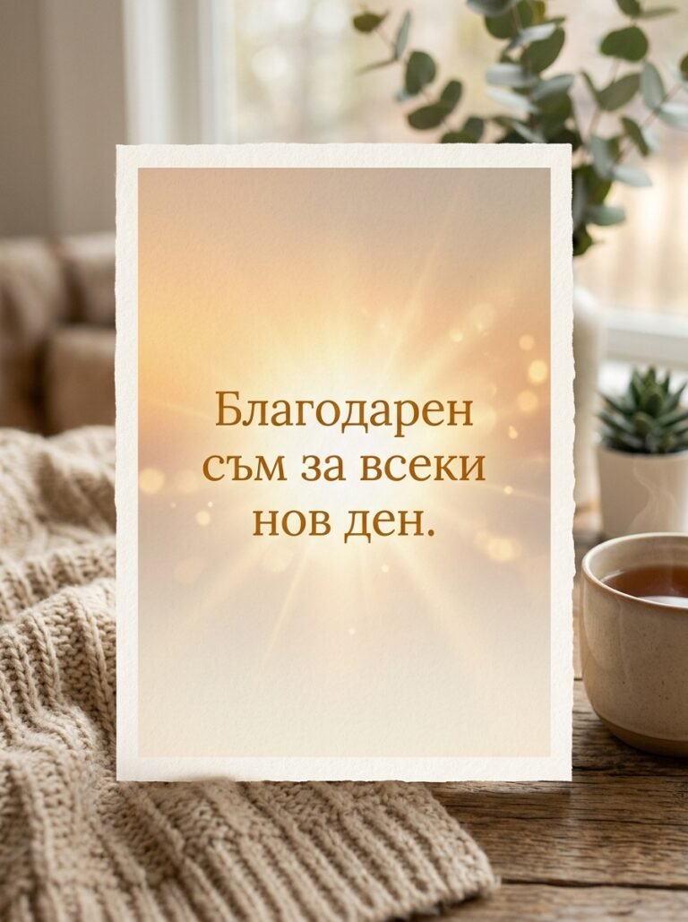 Благодарност за живота