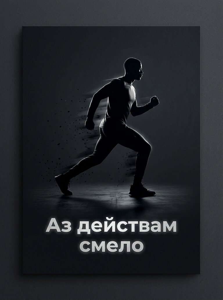 Аз действам смело