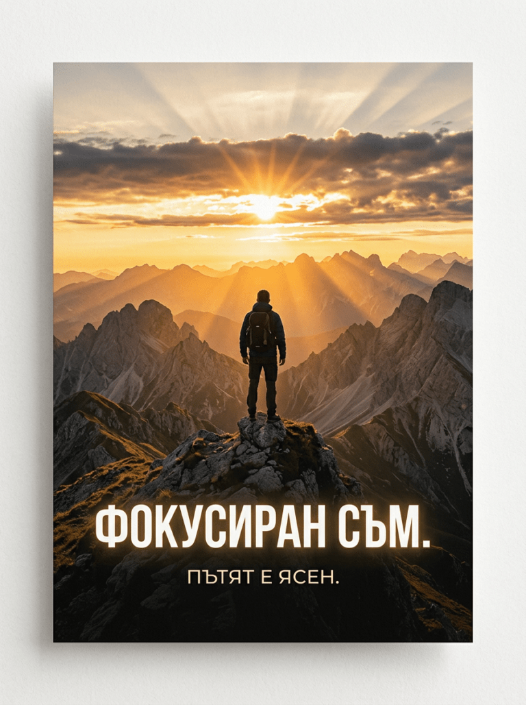 Фокусиран съм