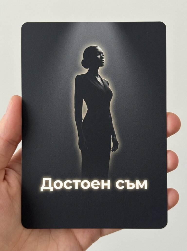 Достоен съм