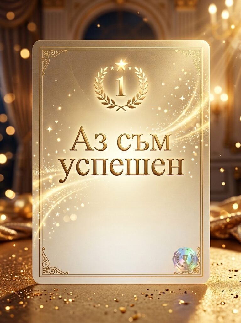 Аз съм успешен