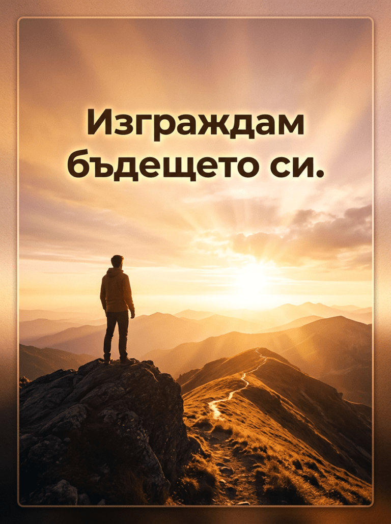 Изграждам бъдещето си