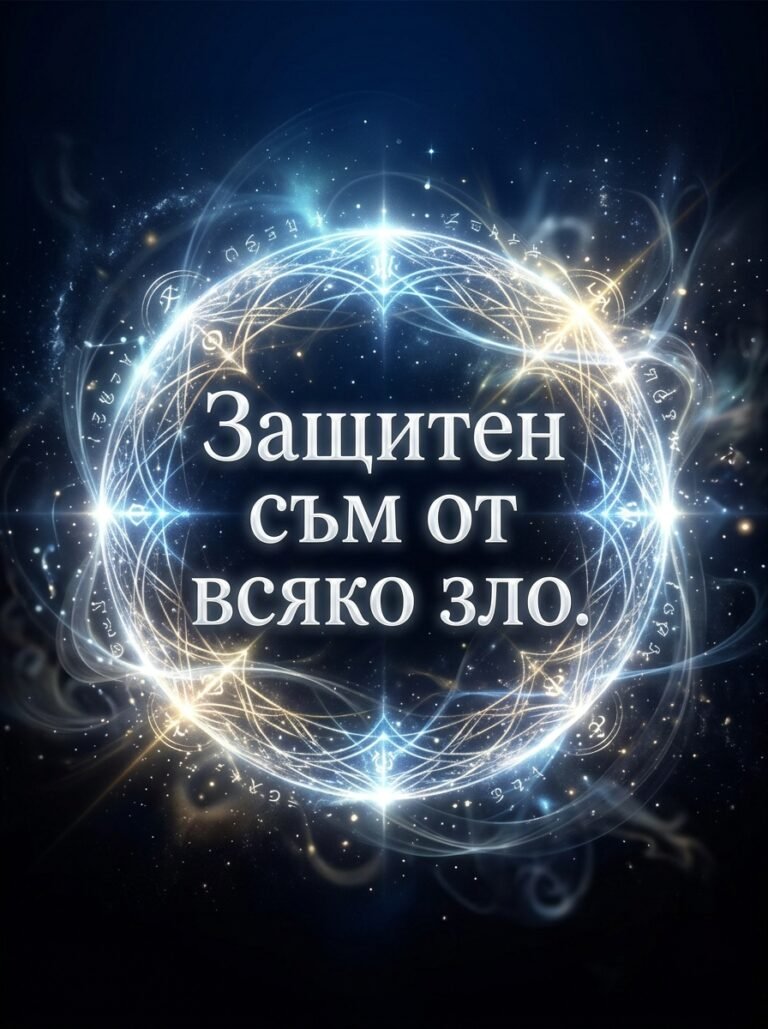 Защитен съм от всяко зло