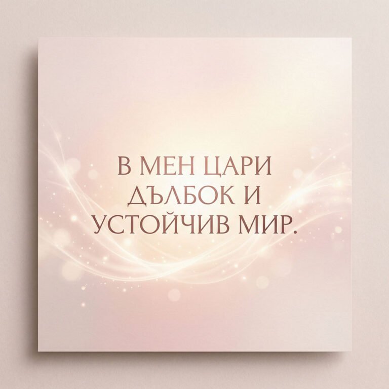 Вътрешен мир