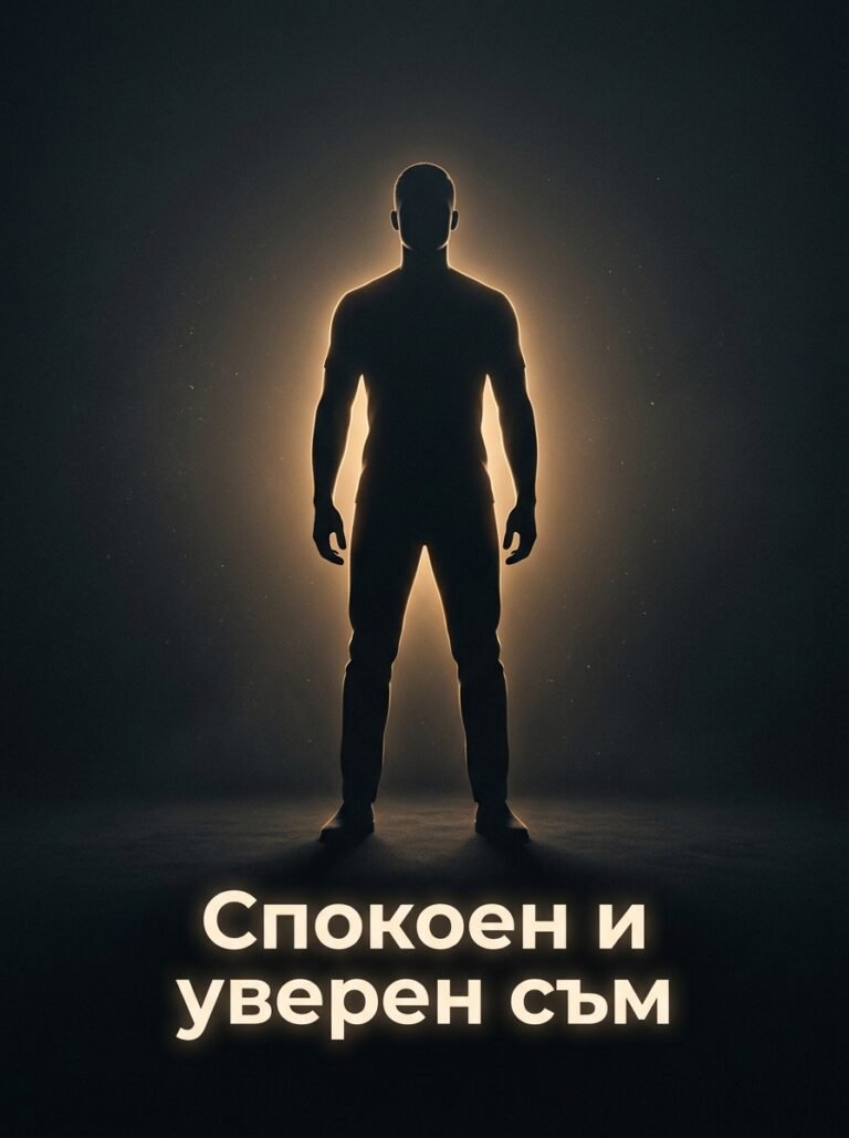 Спокоен и уверен съм