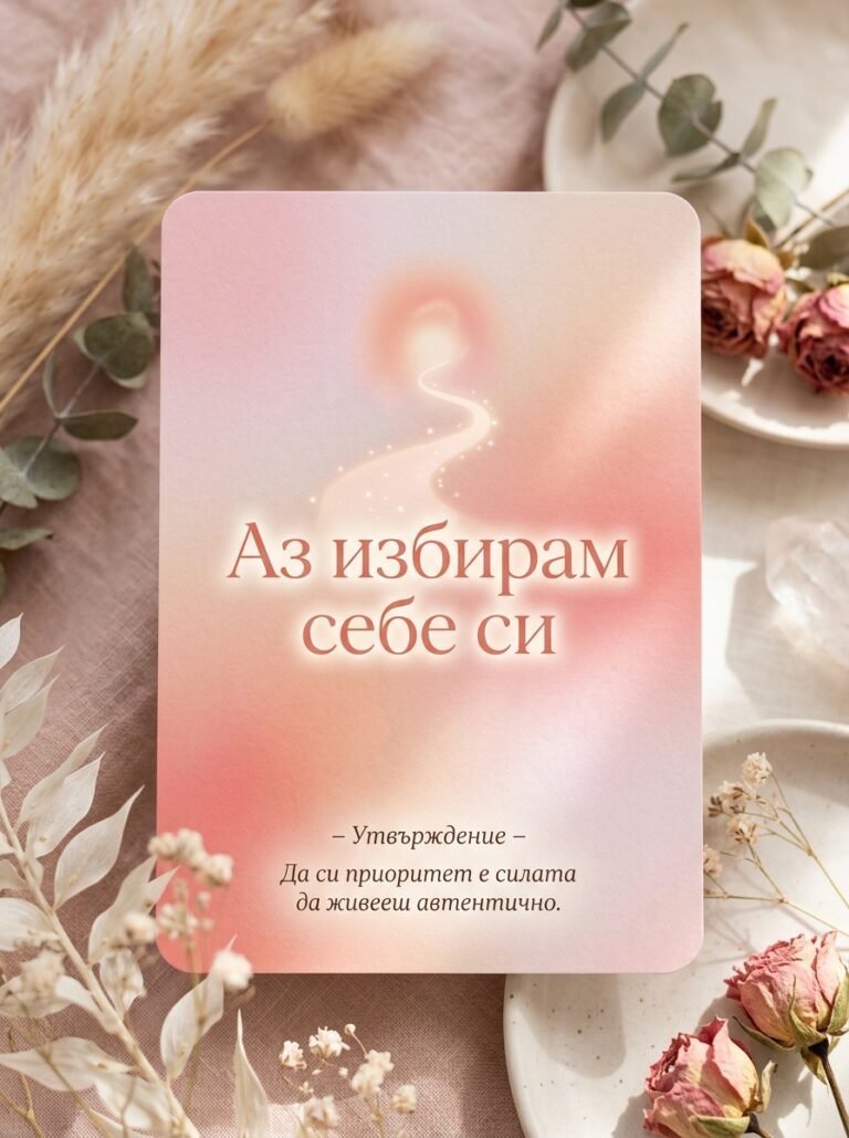 Аз избирам себе се