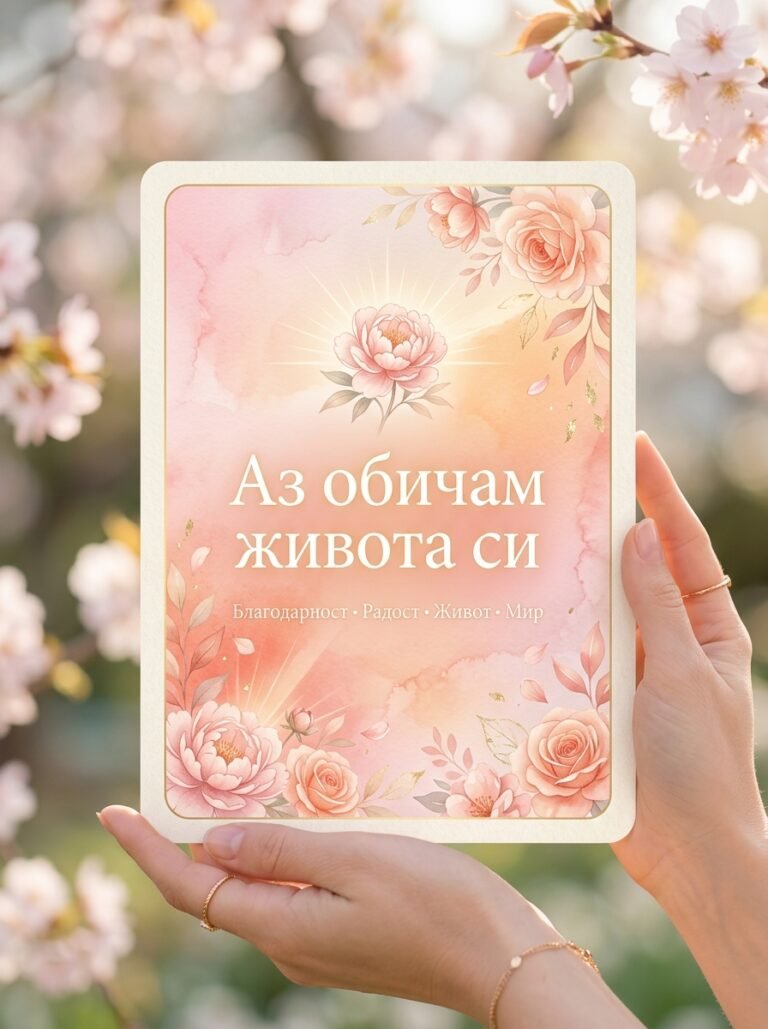 Аз обичам живота си