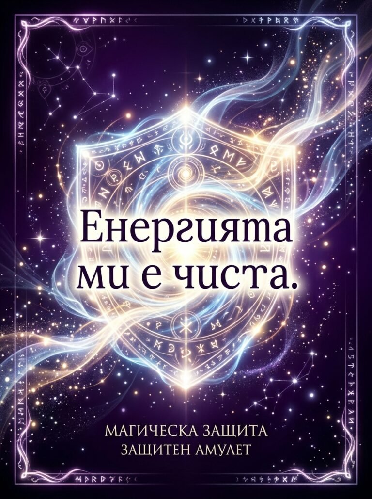 Енергията ми е чиста