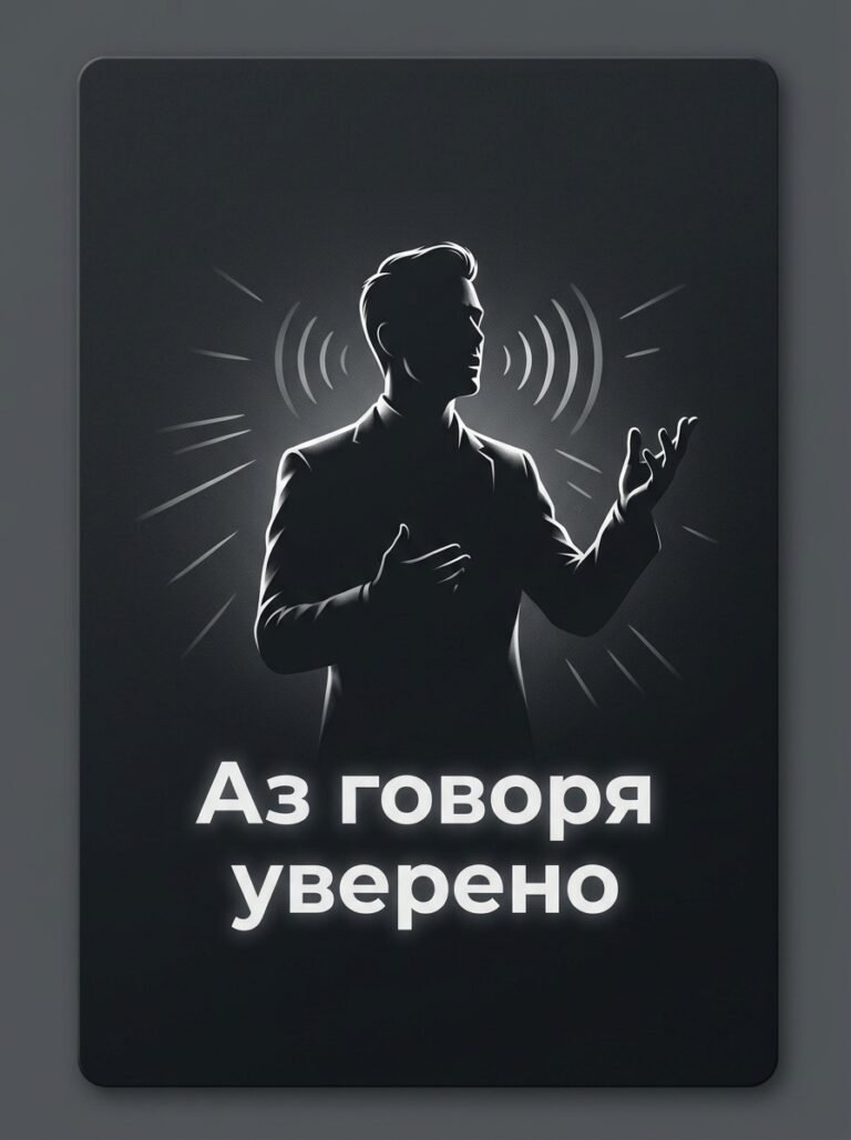 Аз говоря уверено