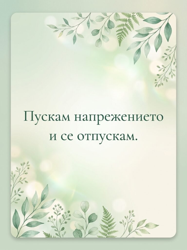 Освобождаване от стрес