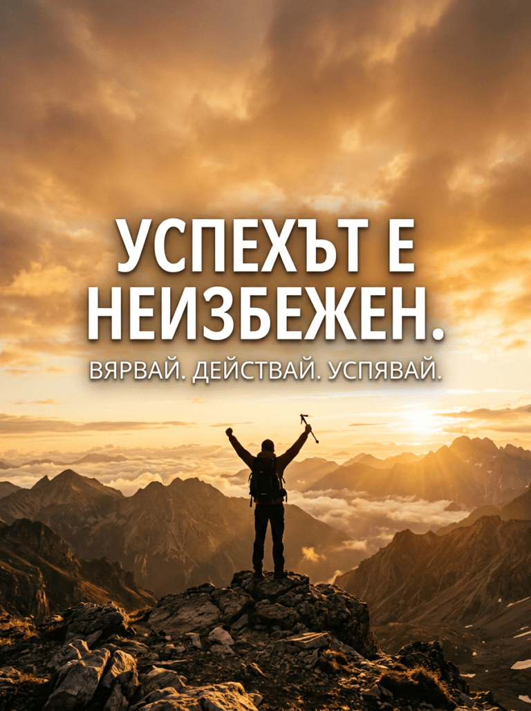 Успехът е неизбежен