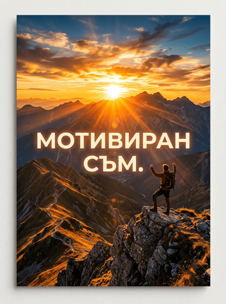 Мотивиран съм