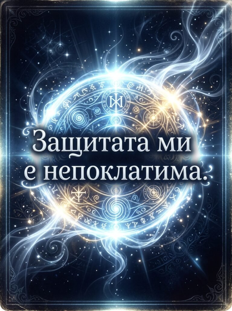 Защитата ми е непоклатима